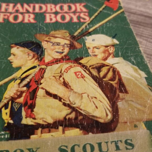 vintage boy scouts revised handbook for boys 1st edition 36th printing 1943 - Picture 12 of 12